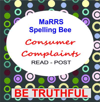 marrs spelling bee consumer complaints